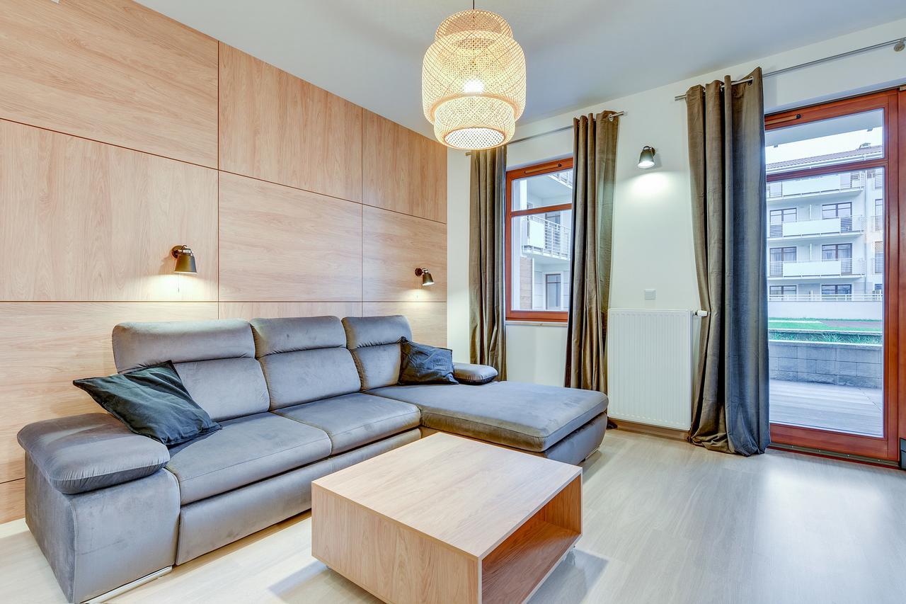 Rent A Flat Beach Apartments - Wypoczynkowa St. 格但斯克 外观 照片