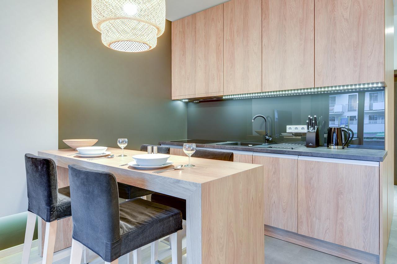 Rent A Flat Beach Apartments - Wypoczynkowa St. 格但斯克 外观 照片